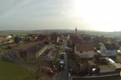 Faschingszug 2016 aus der Luft